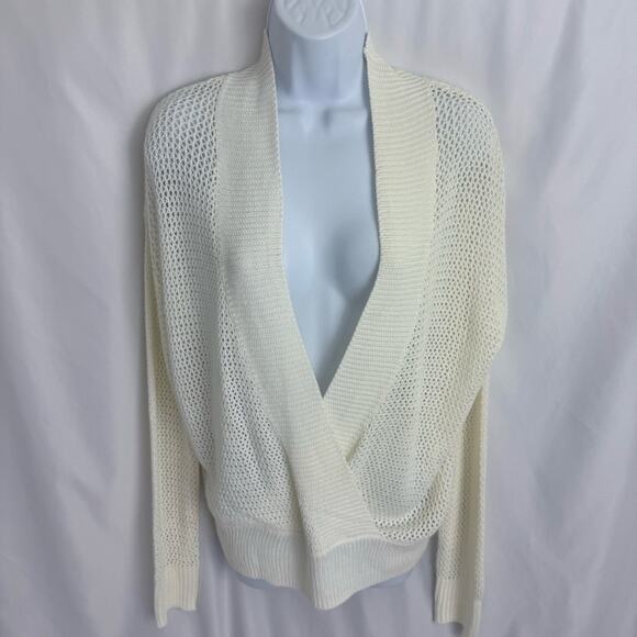 No Comment Open Knit Sweater Size Large - Picture 1 of 11